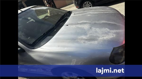 Plumbi qorr dëmtoi një veturë në Prishtinë  nuk ka të lënduar