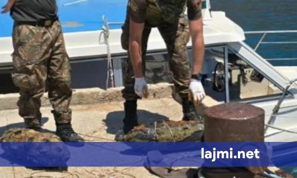 Nxirren nga deti dy predha të Luftës së Dytë Botërore në Porto Palermo të Himarës