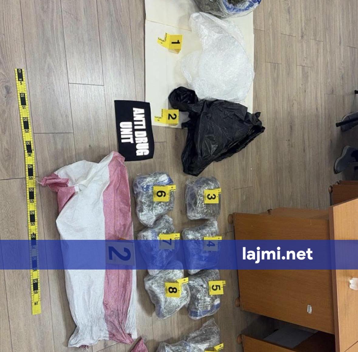 Aksion antidrogë në Kaçanik  Sekuestrohen mbi 17 kilogramë marihuanë  dy persona në pranga