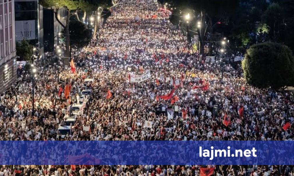 Protesta në Tiranë  Një nënë raporton se fëmija i ka humbur në turmë