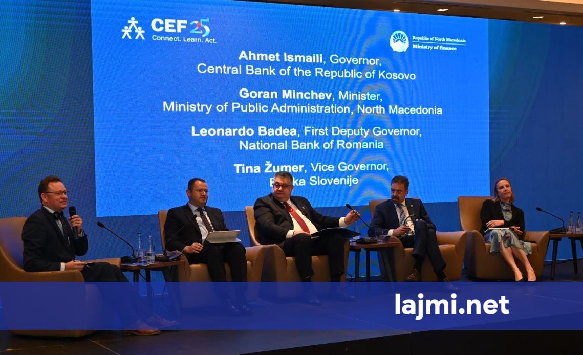 Guvernatori i BQK së merr pjesë në CEF Forum 2026 në Shkup