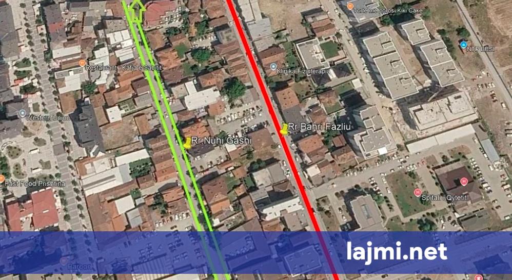 Mbyllet për qarkullim segmenti i rrugës  Bahri Fazliu  në Podujevë për shkak të punimeve në kolektorin e ujërave të zeza