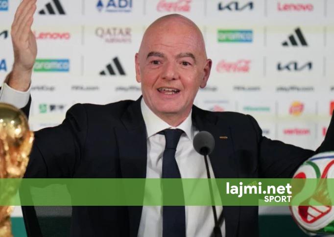 Infantino arsyeton pushimin për freskim të lojtarëve
