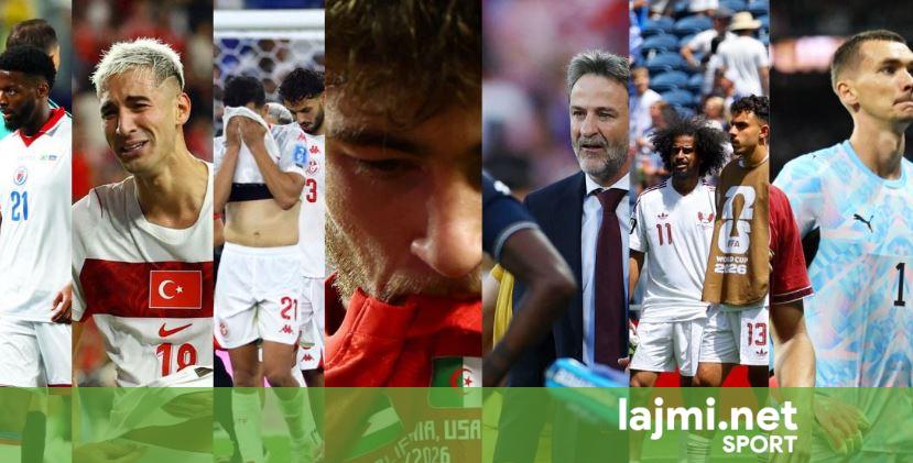 Fund i hidhur për këto kombëtare  i japin lamtumirën Botërorit