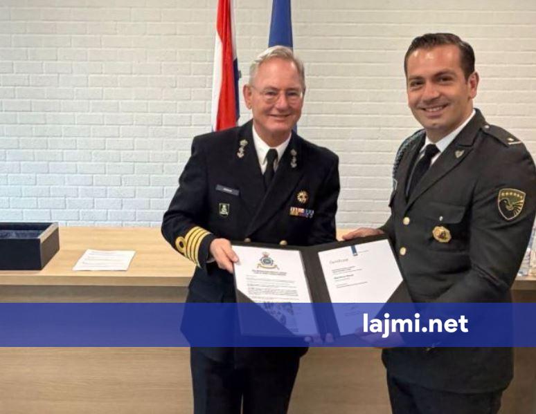 Oficeri i FSK së përfundon kursin ndërkombëtar në Holandë  zgjidhet udhëheqës i pjesëmarrësve nga 20 shtete