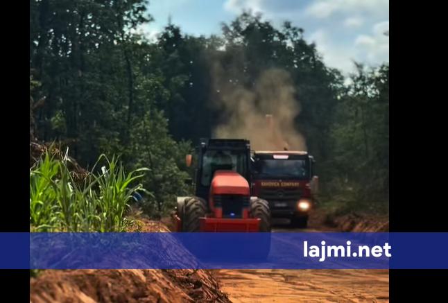 Fillojnë punimet për asfaltimin e rrugës Fshati i Vjetër Komofllavë  projekti kap vlerën e 1 54 milionë eurove