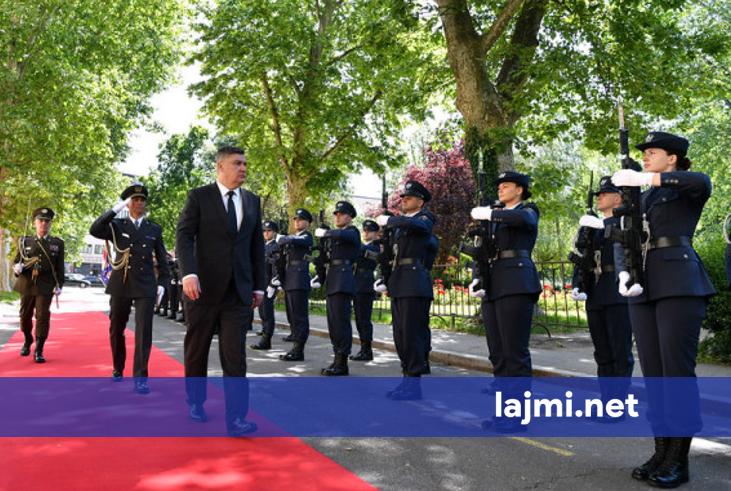 Milanoviq  Kroacia s merrë pjesë në paradën e Francës  shkas lidhja me Serbinë