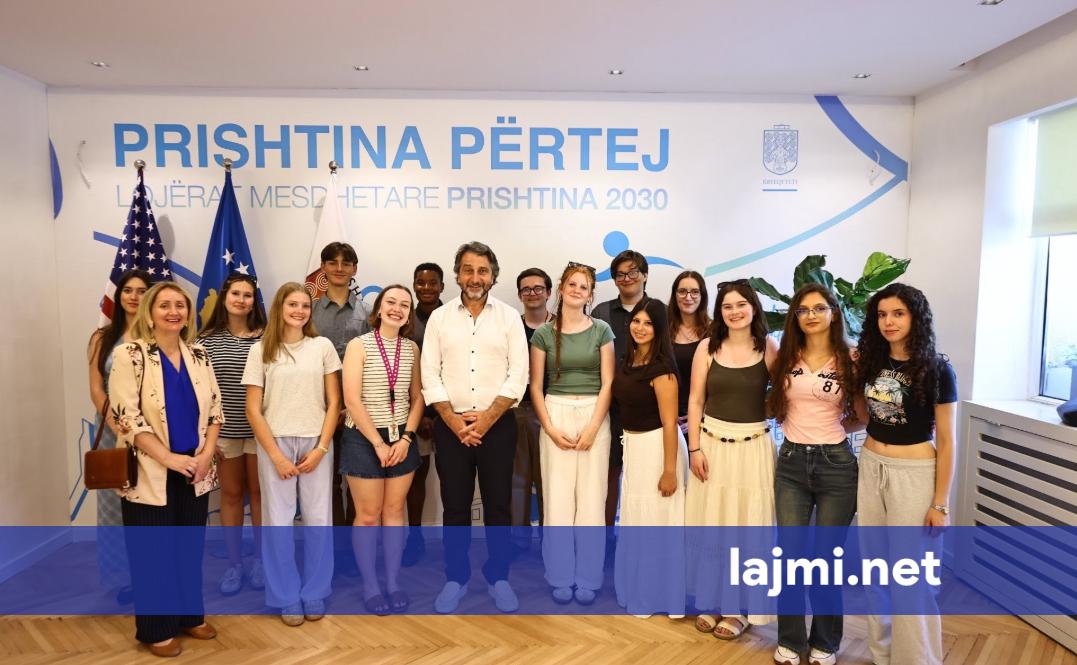 Rama mirëpret delegacionin e të rinjve nga Iowa në Prishtinë