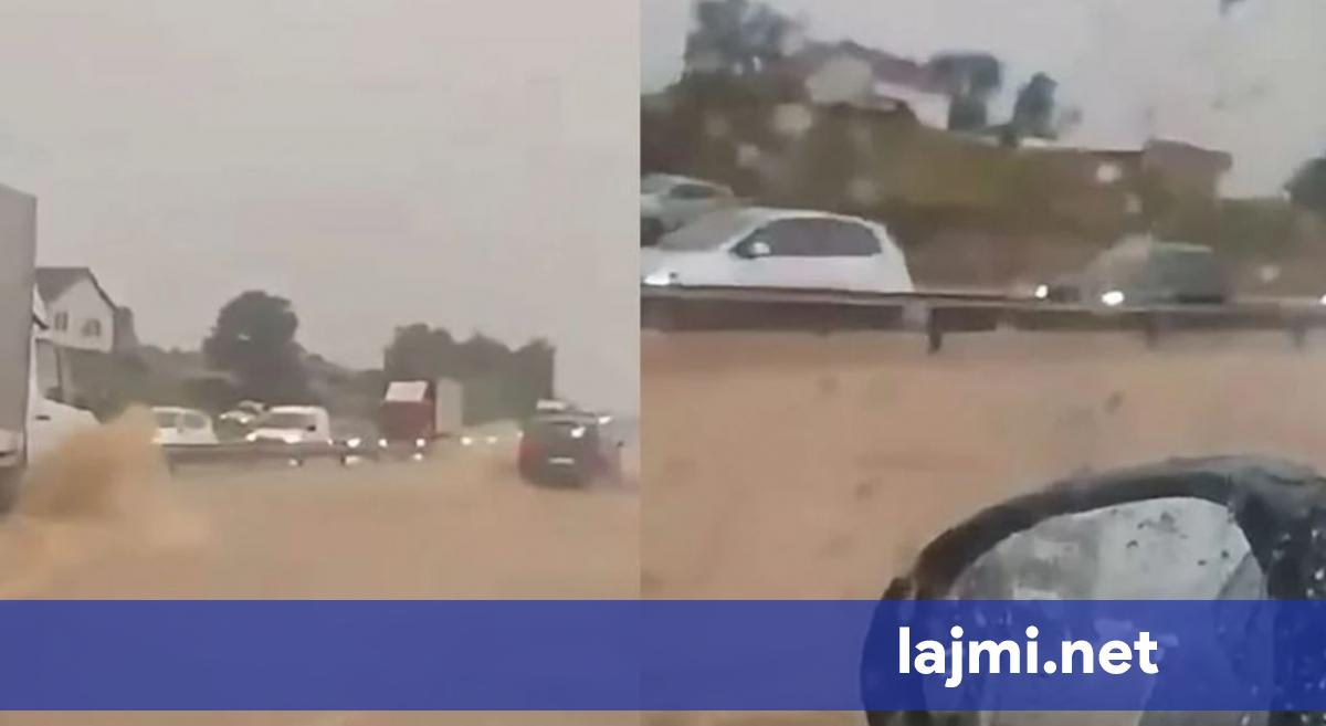 Rikthehet qarkullimi në rrugët që u vërshuan nga reshjet e dendura të shiut