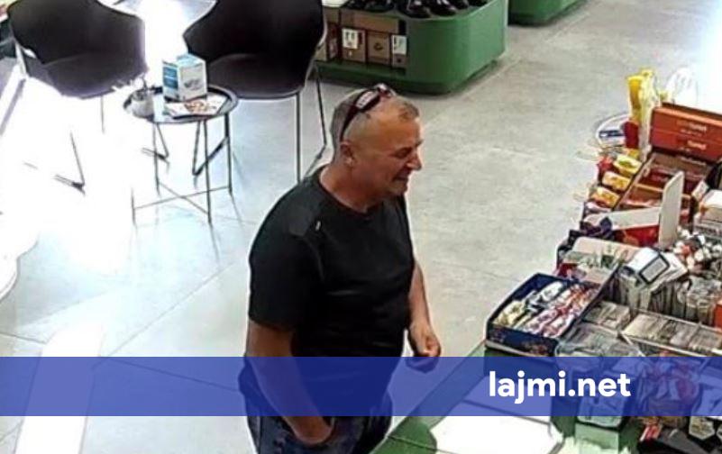 Nëse e shihni këtë person lajmëroni policinë  po kërkohet për mashtrim