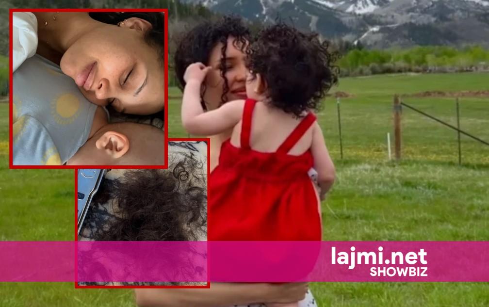 Njoftoi se u diagnostikua me kancer  Nara Smith detyrohet t i heq flokët vajzës 2 vjeçare