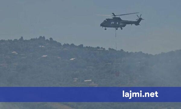 Nis ndërhyrja nga ajri për shuarjen e flakëve në Fier