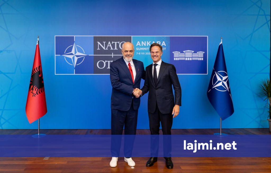 Samiti i NATO s në Turqi  Rama takohet me Rutten në Ankara