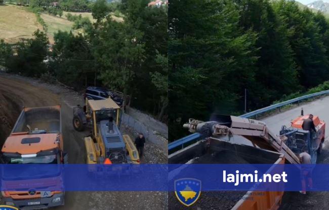 Rruga Kaçanik Kërbliq Viti drejt përfundimit  asfaltimi pritet të nisë së shpejti