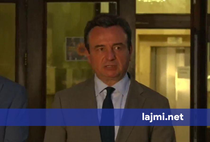 Pas takimit të parë  Kurti  Do të vazhdojmë me takime të tjera