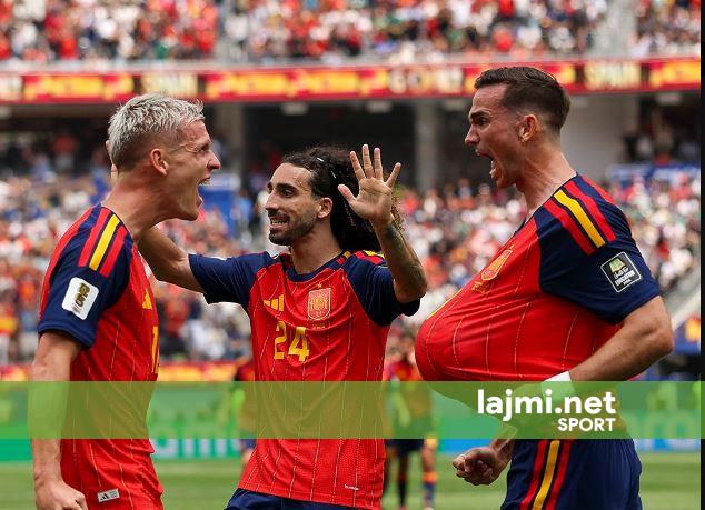 Spanja mposht Belgjikën dhe përballet me Francën në gjysmëfinale