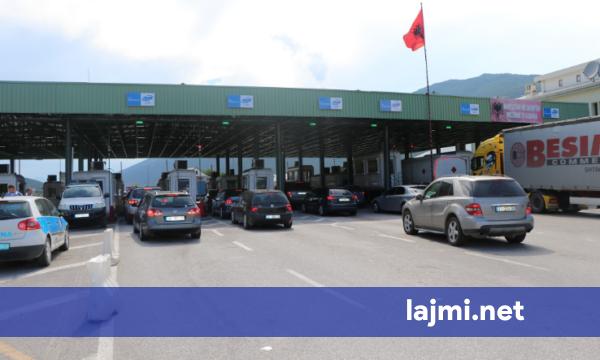 Gjendje e qetë në pikat kufitare  pa kolona dhe me pritje minimale