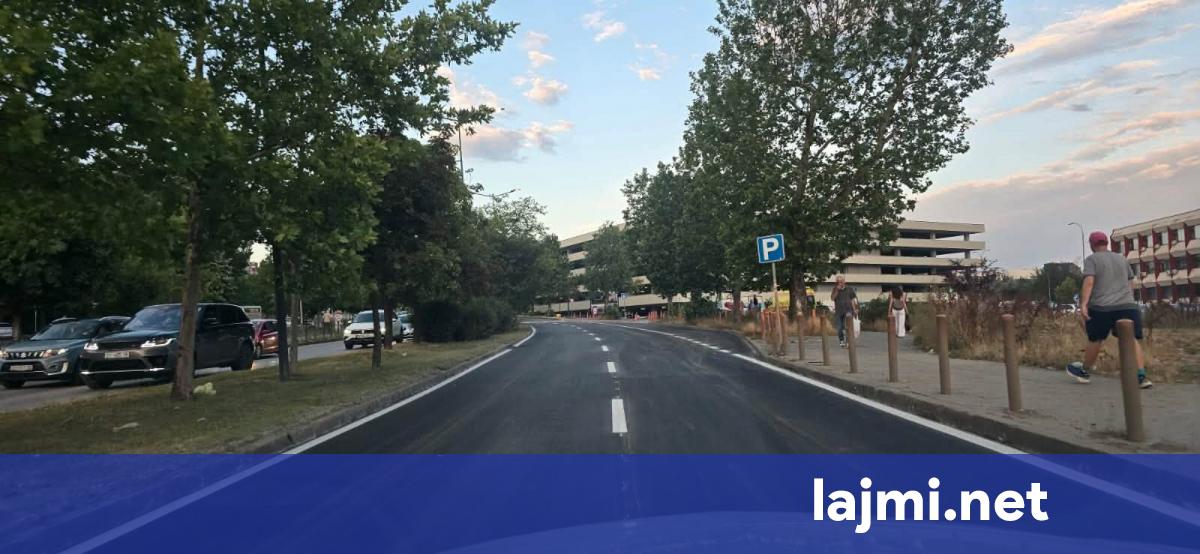 Përfundojnë punimet në gjysmën e parë të rrugës  Fehmi Lladrovci   Rama  Sonte hapet rruga