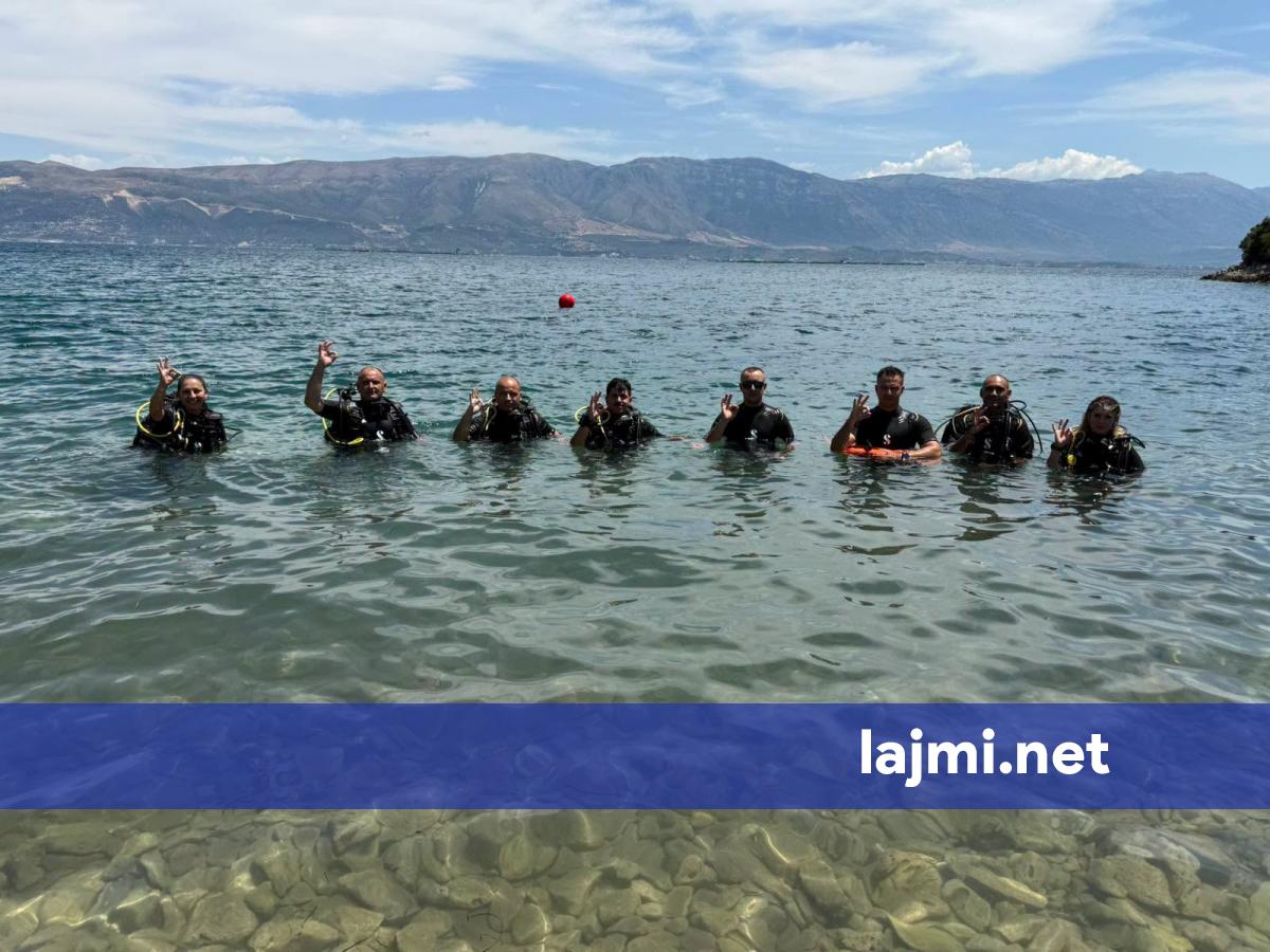 Pjesëtarë të FSK së përfundojnë me sukses trajnimin e zhytjes në Republikën e Shqipërisë
