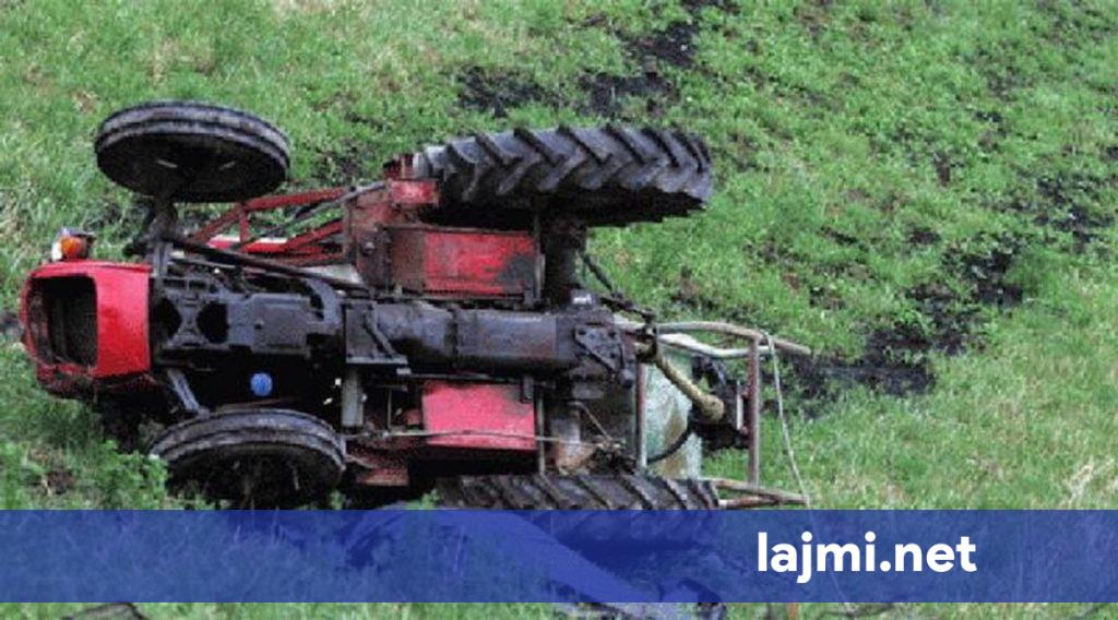 Vdes një person në Gremnik të Klinës pasi u rrokullis me traktor