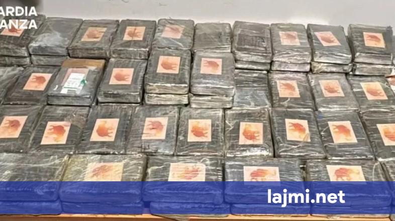 Sekuestrohen mbi 111 kg kokainë në Itali  arrestohen tre persona  mes tyre një shqiptar