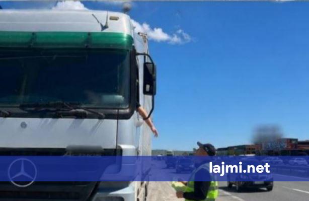 Kufizime për kamionët mbi 20 tonë në autoustradë  shkak temperaturat e larta