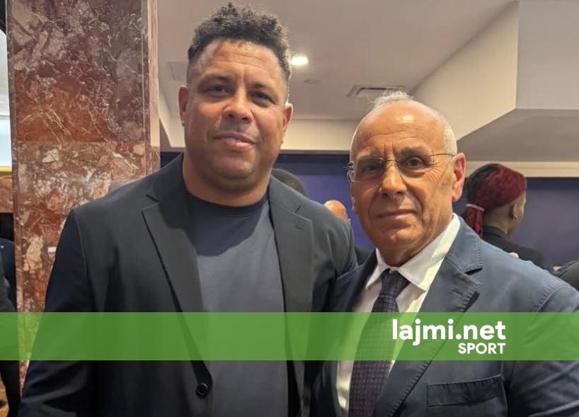 Agim Ademi takohet me Ronaldon  fenomenin   Kosova nuk do ta harrojë kurrë vizitën e tij në qershor të vitit 1999