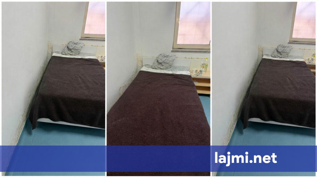 Myk dhe lagështi në Institutin e Psikiatrisë Forenzike ku trajtohet pacienti me probleme në mushkëri