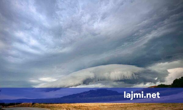 Çfarë janë  Shelf clouds   Fenomeni që u pa mbi Kosovë gjatë motit të ashpër dje