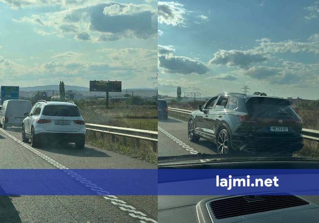 Mërgimtarëve nuk u pritet   tri vetura hyjnë në shirit emergjent për ta kaluar kolonën