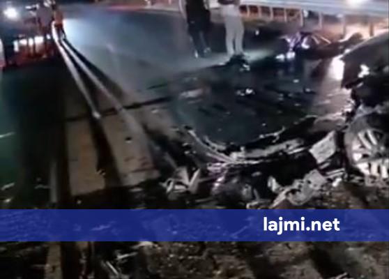 Gjashtë kosovarë të lënduar në një aksident mes dy automjeteve në rrugën Shkup Bllacë  MPB maqedonase jep detaje