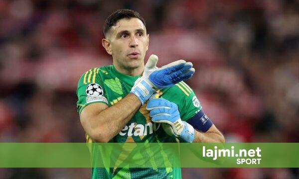 Aston Villa nuk e lëshon Emiliano Martinezin  Juventusi i vihet pas dy portierëve tjerë