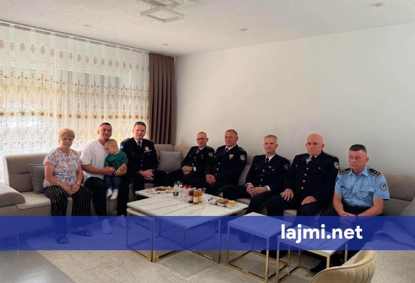 Gjilani nderon policët e rënë në kryerje të detyrës
