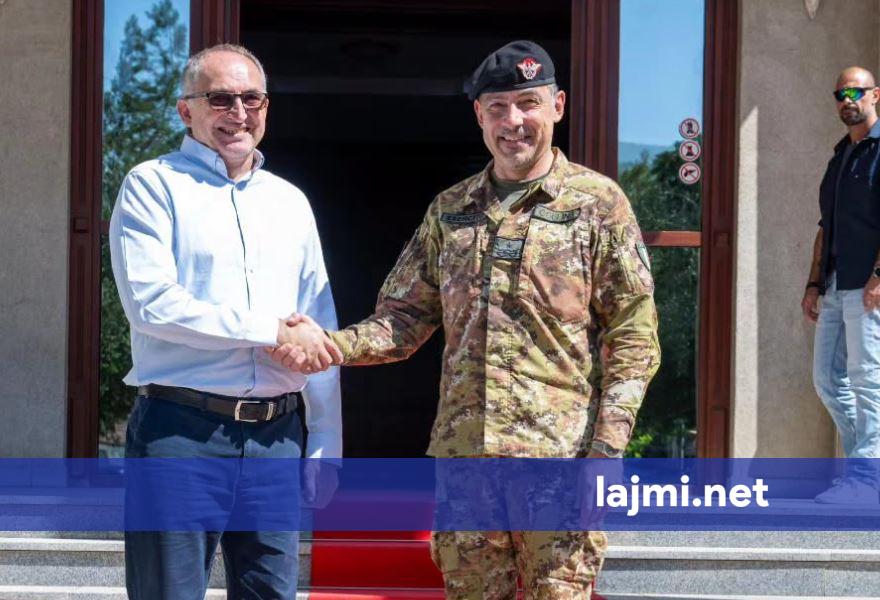 Zëvendëskomandanti i KFOR it takon Shaqir Totajn në Prizren  rikonfirmon përkushtimin për sigurinë dhe stabilitetin në Kosovë