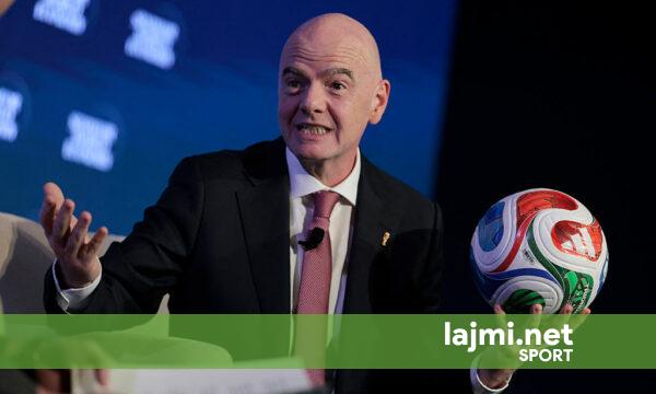 Spanja e Portugalia kërcënojnë me tërheqje nga mikpritja e Botërorit 2030  nëse FIFA nuk heq dorë nga ideja e Infantinos