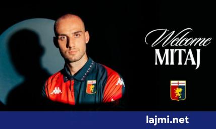 Zyrtare  Mario Mitaj kalon te Genoa në Serie A