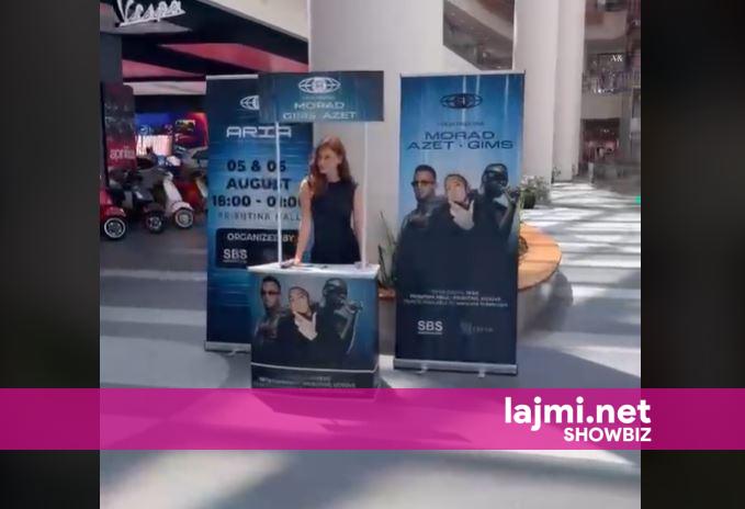 Koncerti i GIMS  Morad dhe Azet është më afër   biletat fizike tashmë edhe në Prishtina Mall