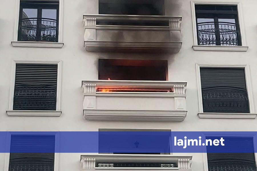 Merr flakë kondicioneri në një banesë në Prishtinë  intervenojnë zjarrfikësit