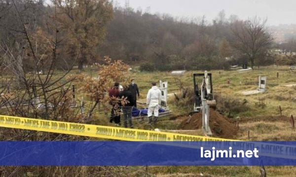 Gërmimet në lokacionin e tretë në Zubin Potok  konfirmohet prania e mbetjeve mortore