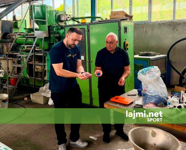 Agim Ademi viziton  Pista Ekoplast   Shembull i suksesit dhe inovacionit në industrinë vendore