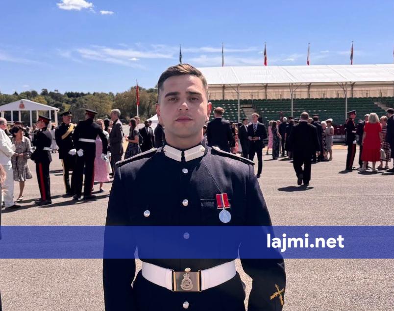 FSK forcon kuadrot e saj  Nëntoger Kushtrim Derguti diplomohet në Sandhurst