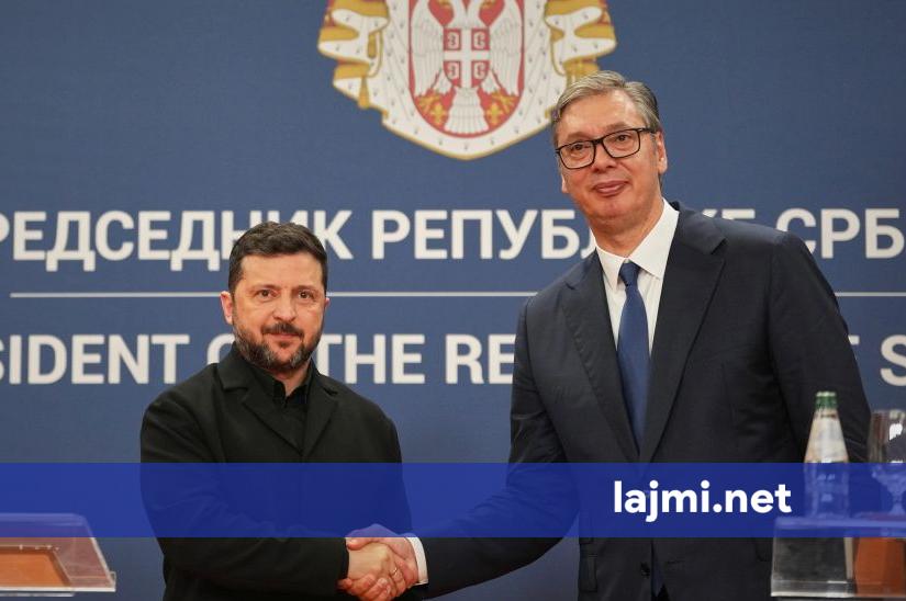 Zelensky nga Serbia  Qëndrimi për mosnjohjen e Kosovës nuk ndryshon