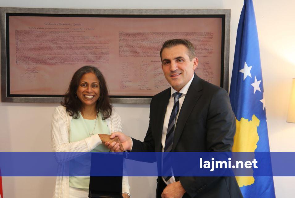 Kryeprokurori Gashi takon të ngarkuarën me punë të ambasadës së SHBA së  diskutojnë forcimin e sundimit të ligji