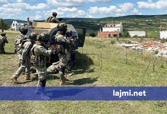 KFOR zhvillon ushtrim ushtarak pranë Obiliqit  në fokus  luftimet  në mjedis urban