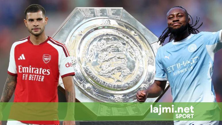 Superpërballje në Superkupën e Anglisë  Arsenali dhe Manchester City në luftë për trofeun
