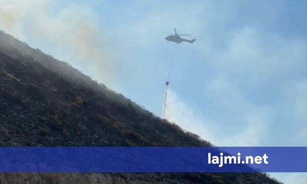 Zjarret në Shqipëri  4 vatra aktive  Ministria e Mbrojtjes  Nuk ka rrezik për zonat e banuara