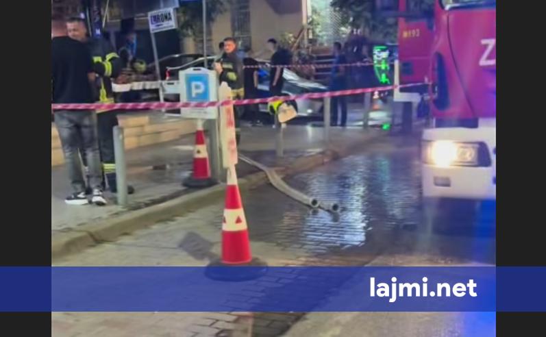 Përfshihet nga zjarri një lokal në Ulpianë  zjarrfikësit dalin në vendin e ngjarjes