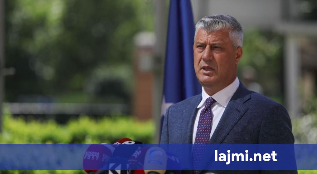 Thaçi me porosi nga Haga për krizën politike në Kosovë  Pozita dhe opozita duhet të ulen në një tryezë