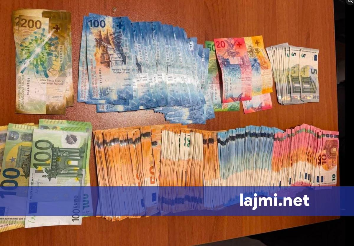 Tentoi të hynte pa i dekaruar mbi 12 mijë euro dhe mbi 5 mijë franga zvicerane  Dogana me detaje për rastin tek Dheu i Bardhë