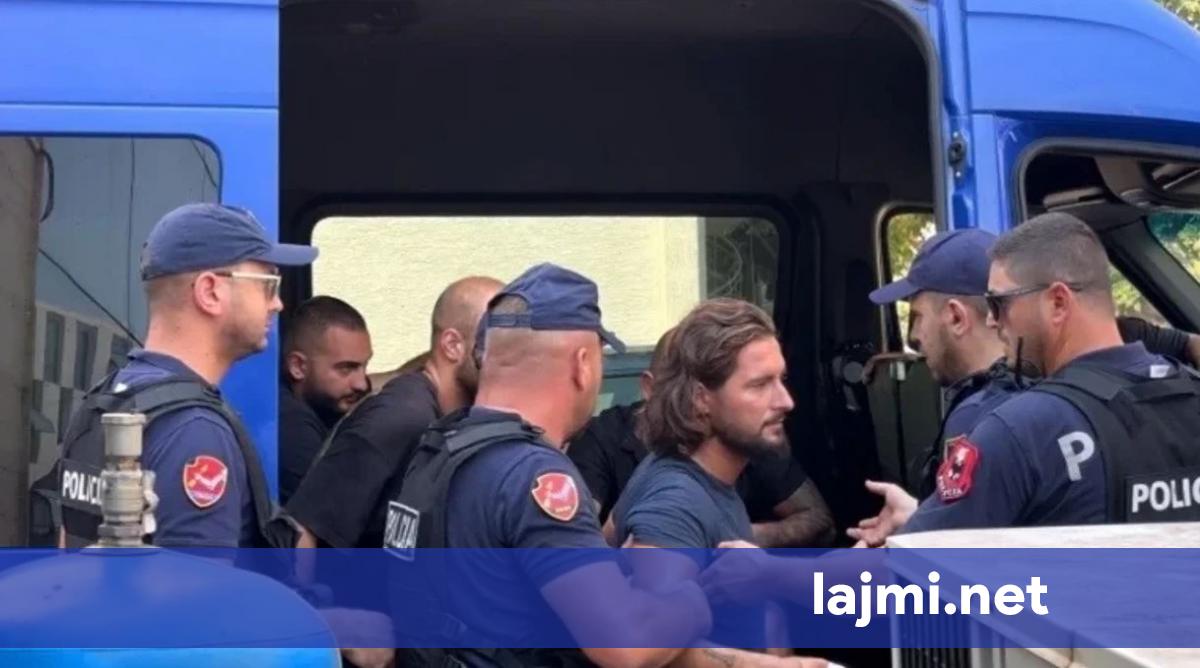 Nën masa të rrepta sigurie  autori i vrasjes së portugezit mbërrin në gjykatë   familjarët  shpërthejnë 